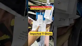 Summer Wear Imported T-Shirts🔥