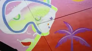 Behind the Scenes: Crafting Sea-Doo's Vibrant Wall Mural on Miami's Calle Ocho