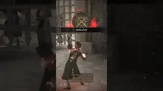 Wizard Combat is too Ez #hogwartslegacy #gaming #funnymoments