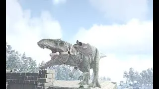 Ark survival evolved the island ep 12 fazendo cave artefato alcateia e domando um giga
