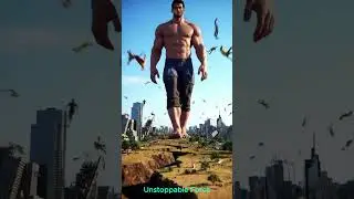GIANT MAN Destroys City! (Colossal Power Unleashed)