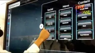 ISE 2012: Crestron Demos Interfacing with Online Applications from Multi-Touch Microsoft Surface