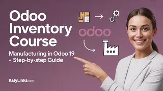 Odoo 19 Manufacturing Tutorial | Full MRP Workflow Step-By-Step (Products, BOM, PO, MO, Costs)