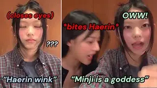 Minji and Haerin’s LIVE was a MESS | NewTea