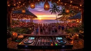 Beach club  progressive house set !   (afrodeep, progressive , melodic to tech house)sunset opening