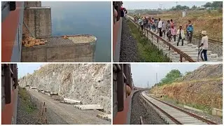BHALWANI BHIGWAN LINE DOUBLING & ELECTRIFICATION LATEST UPDATE AS OF 03/12/21 | SOLAPUR DIVISION |