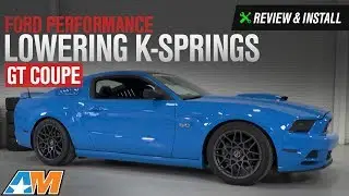 Обзор и установка пружин K-Springs для Ford Performance Mustang GT Coupe 2005-2014 гг.