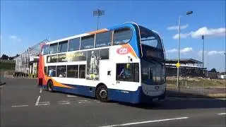 F1 P&R Buses in Northampton July 2018