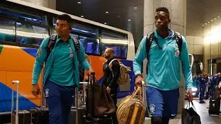 CHEGADA DA SELEÇÃO NO JAPÃO! COM FESTA, BRASIL chega em TÓQUIO para JOGO FINAL DE OUTUBRO! 