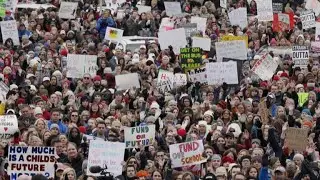 Oklahoma teacher strike continues in school funding fight