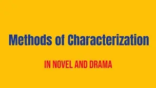 Methods of Characterization