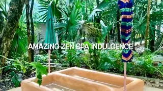 A Mayan Jungle Spa Experience at Los Calibries in Puerto Morelos,MX #puertomorelos #colibr&iacute;es