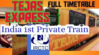 82501/Tejas Express Full Time-Table Lucknow(LJN) To New Delhi (NDLS)By Smart Beast