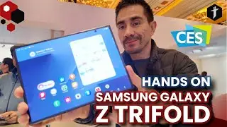 SAMSUNG GALAXY Z TRIFOLD EN EL CES 2026 | PRIMER VISTAZO AL PLEGABLE DE 3 PANTALLAS