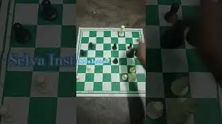 Mate in two white to play in chess game Tamil #shorts