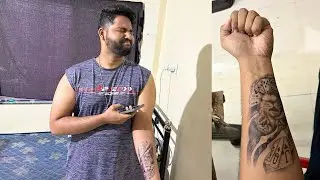 My First Tattoo Gone Wrong 😢😖 | Family Reaction 😡|