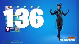 Getting a win with every skin i own 136 (the cube queen)