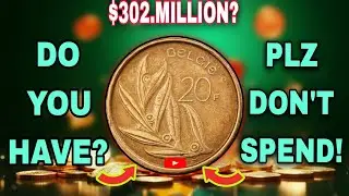 TOP 3 Most Valuable Belgium Franc Coins | Ultra Rare 20 Francs Worth Big Money!
