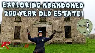 Exploring Abandoned 1800's Estate Grounds | Metal Detecting | Northern Ireland | XP Deus 2