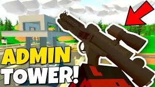 I FOUND THE ADMINS SNIPER TOWER! (Modded Unturned #152) Part 2