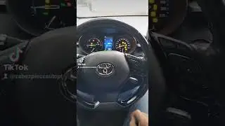 Toyota CH-R - hipotetyczny złodziej i pr&oacute;ba kradzieży, zabezpieczenie CanLock