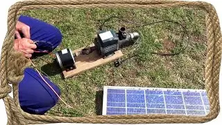 Fabriquez votre propre pompe solaire pour arroser facilement votre potager !