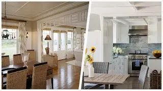 75 Luxury Coastal Dining Room Design Ideas You'll Love 🪴