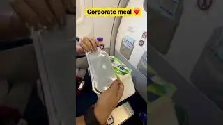 Corporate Meal❤️in Indigo flight