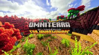 Finalmente decidi começar um mundo eterno no Minecraft - Omniterra Ep 1 #minecraft
