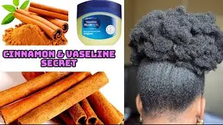 Vaseline & Cinnamon for Fast Hair Growth | Natural DIY Remedy for Thick, Long Hair