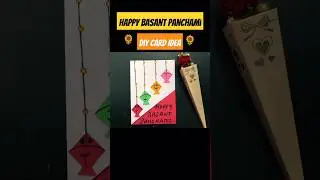 Basant Panchami Activity | Happy Basant Card making idea#kites #kitefestival #basant#diy #cardmaking