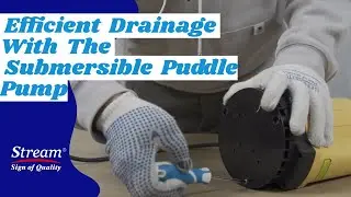 Efficient Drainage with the Submersible Puddle Pump