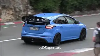 CRAZY 400HP+ Ford Focus RS in Monaco - Launch Controls, F1 Tunnel Accelerations & Revs!
