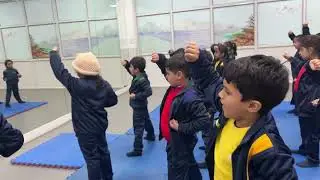 Karate Training  confidence, discipline, respect