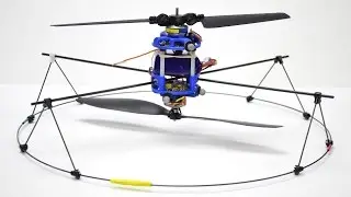 A Swashplateless MAV: Thrust, Roll, Pitch, and Yaw from Only Two Motors