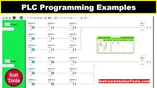 PLC Programming Examples: Condition-Based LED Control Via Switches
