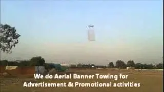 Aerial Banner Towing in India, Banner Towing in India, Aerial Advertisement