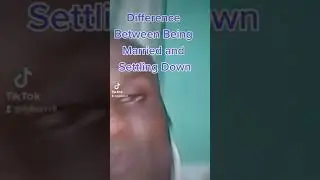 Married and Settled ...The Difference