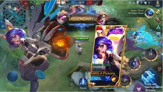 Nana Cat Ear Little Figure! How Play Crowd Control Nana New Patch - MLBB