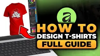 How To Design T Shirts in Affinity (FAST & EASY) | 100% WORKS | NO Yapping | T Shirt Design Affinity