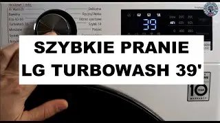 Pralka LG - szybkie pranie TurboWash 39