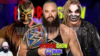 Extreme Rules Horror Show Braun Strowman vs Bray wyatt vs Boogeyman Match