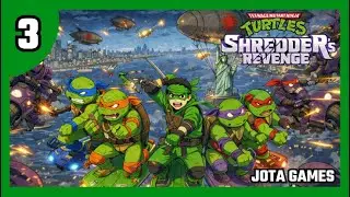 QUEREM LEVAR A EST&Aacute;TUA DA LIBERDADE | Teenage Mutant Ninja Turtles: Shredder's Revenge (2022)