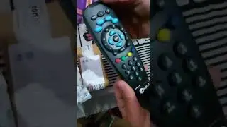 Unboxing of new tata sky remote