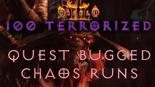 100 Terrorized Quest Chaos Runs -  291MF Hammerdin 125FCR