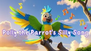 Polly the Parrot's Silly Song 🎶 | Nursery Rhymes, Animal Song, Early Education, Sing A Long