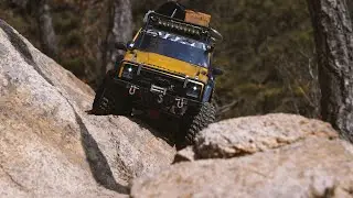 Axial SCX10 II Jeep CheroKee With engine sound 지프 체로키 엔진 사운드 오프로드 RC카