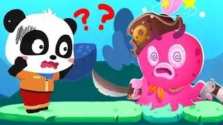 Little Panda's Superhero Adventures #3 - Help Kiki & Rescue the Villagers - Babybus Games