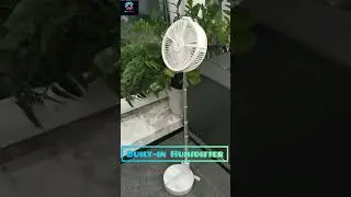 Adjustable Fan | Adjustable Height | Built-in Light & Humidifier |