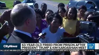 Woman pardoned after Kim Kardashian&rsquo;s advocacy